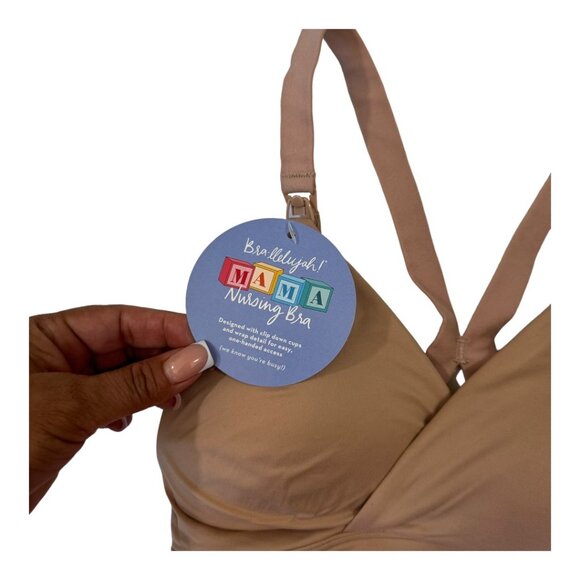 Spanx Mama Nursing Bra Beige Small Adjustable Straps Comfortable Supportive Mate - Picture 7 of 12